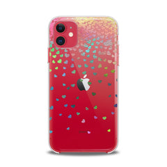 Lex Altern TPU Silicone iPhone Case Colorful Hearts