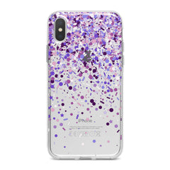 Lex Altern TPU Silicone Phone Case Purple Confetti