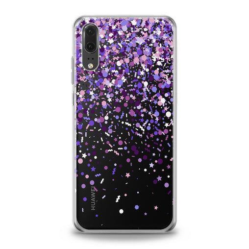 Lex Altern Purple Confetti Huawei Honor Case