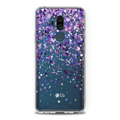 Lex Altern TPU Silicone LG Case Purple Confetti