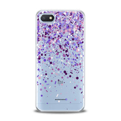 Lex Altern TPU Silicone Xiaomi Redmi Mi Case Purple Confetti