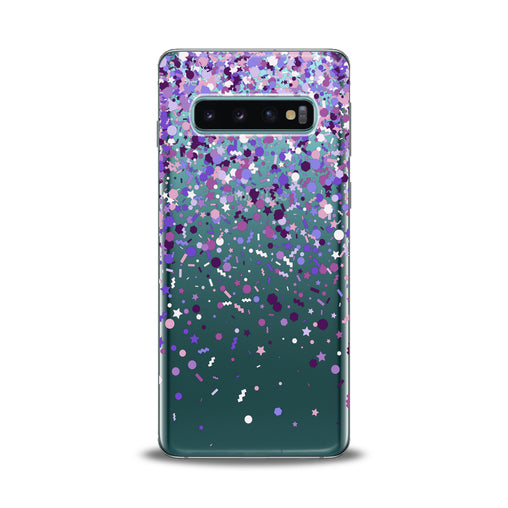Lex Altern Purple Confetti Samsung Galaxy Case