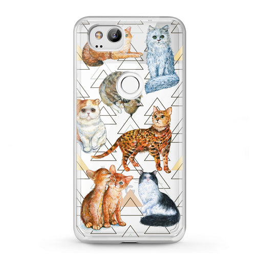 Lex Altern Google Pixel Case Cute Meow Cats