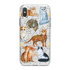 Lex Altern Cute Meow Cats Phone Case for your iPhone & Android phone.