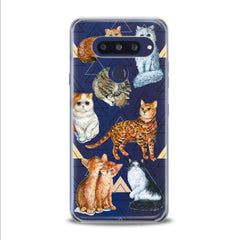 Lex Altern TPU Silicone LG Case Cute Meow Cats
