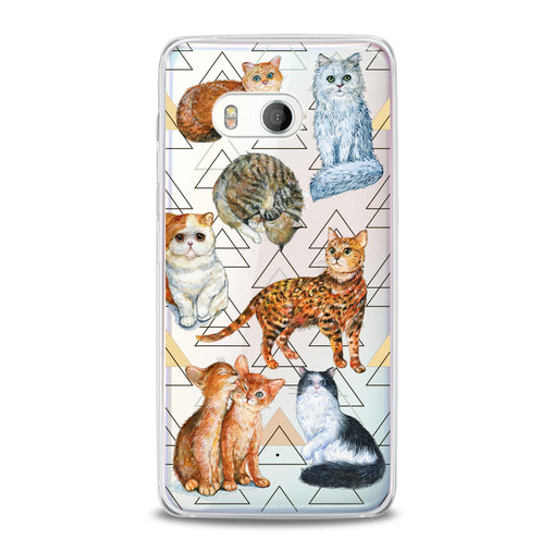 Lex Altern Cute Meow Cats HTC Case