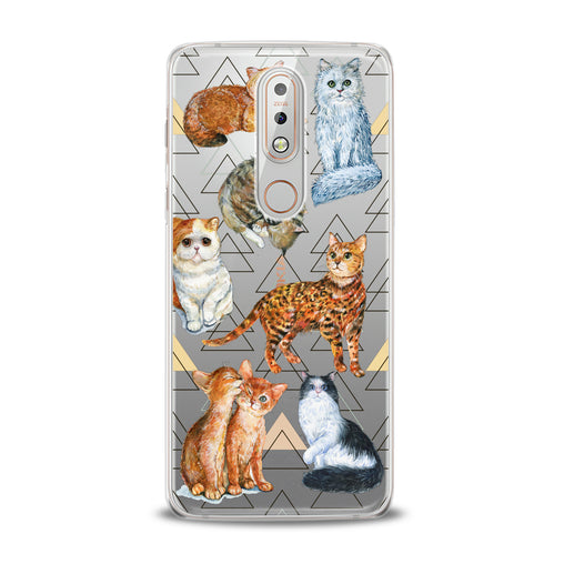 Lex Altern Cute Meow Cats Nokia Case