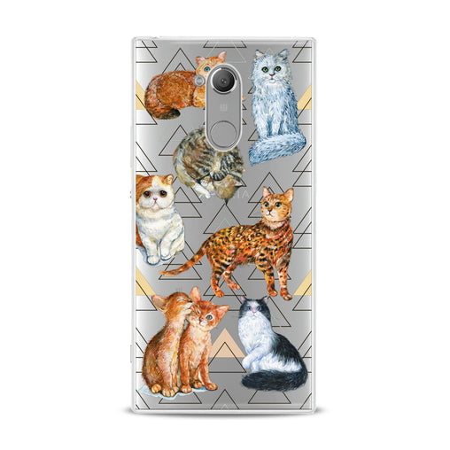 Lex Altern Cute Meow Cats Sony Xperia Case