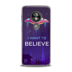 Lex Altern TPU Silicone Phone Case Blue UFO