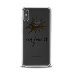 Lex Altern TPU Silicone Motorola Case Thoughts Quote