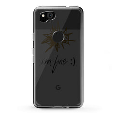 Lex Altern TPU Silicone Google Pixel Case Thoughts Quote