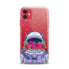 Lex Altern TPU Silicone iPhone Case Floral Astronaut