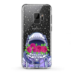 Lex Altern TPU Silicone Samsung Galaxy Case Floral Astronaut