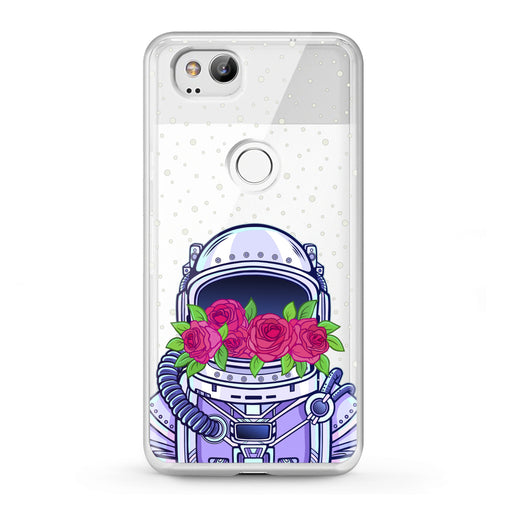 Lex Altern Google Pixel Case Floral Astronaut