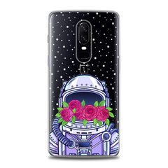 Lex Altern TPU Silicone OnePlus Case Floral Astronaut