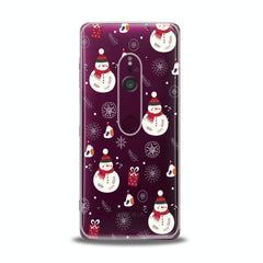 Lex Altern TPU Silicone Sony Xperia Case Cute Snowman