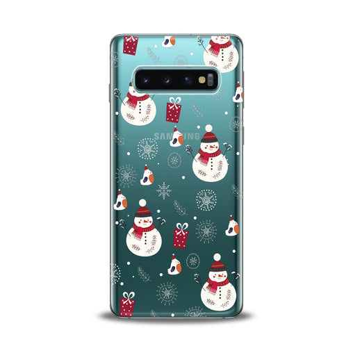 Lex Altern Cute Snowman Samsung Galaxy Case