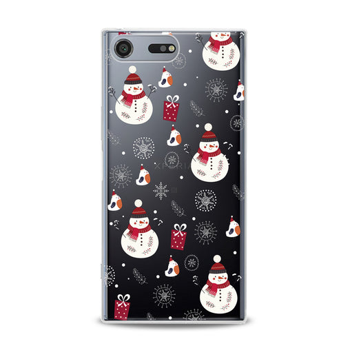Lex Altern Cute Snowman Sony Xperia Case