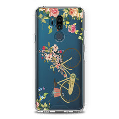 Lex Altern TPU Silicone LG Case Floral Bicycle Theme