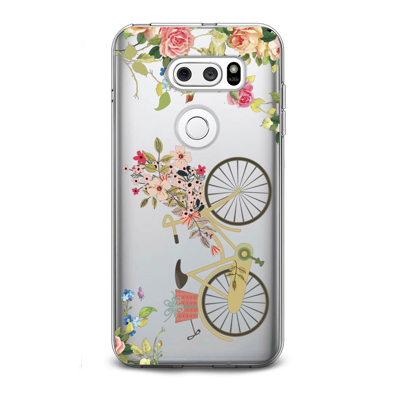 Lex Altern Floral Bicycle Theme LG Case