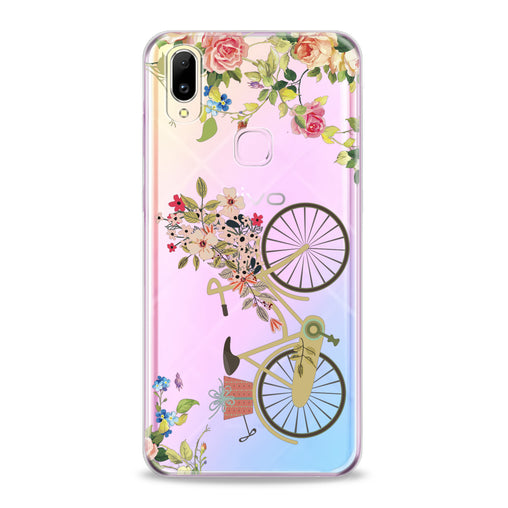 Lex Altern Floral Bicycle Theme Vivo Case