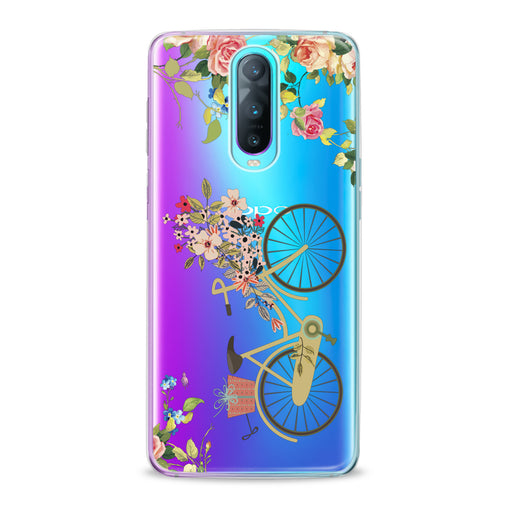 Lex Altern Floral Bicycle Theme Oppo Case