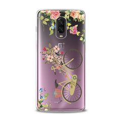 Lex Altern TPU Silicone Phone Case Floral Bicycle Theme