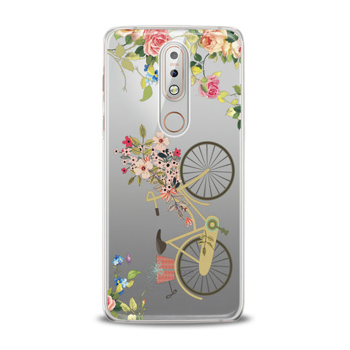 Lex Altern Floral Bicycle Theme Nokia Case