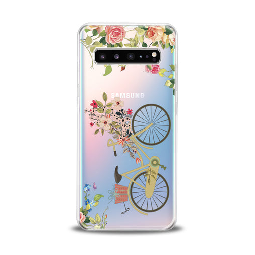 Lex Altern Floral Bicycle Theme Samsung Galaxy Case