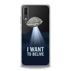 Lex Altern TPU Silicone Huawei Honor Case UFO Quote