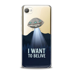 Lex Altern TPU Silicone HTC Case UFO Quote