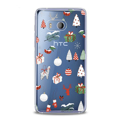 Lex Altern TPU Silicone HTC Case New Year Theme
