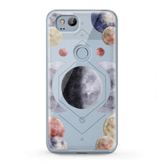 Lex Altern TPU Silicone Google Pixel Case Abstract Planets