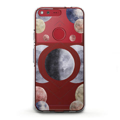 Lex Altern TPU Silicone Google Pixel Case Abstract Planets