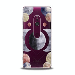 Lex Altern TPU Silicone Sony Xperia Case Abstract Planets