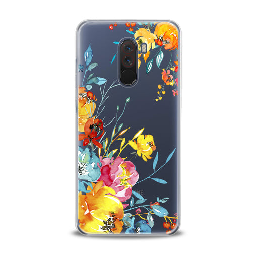 Lex Altern Watercolor Flowers Print Xiaomi Redmi Mi Case