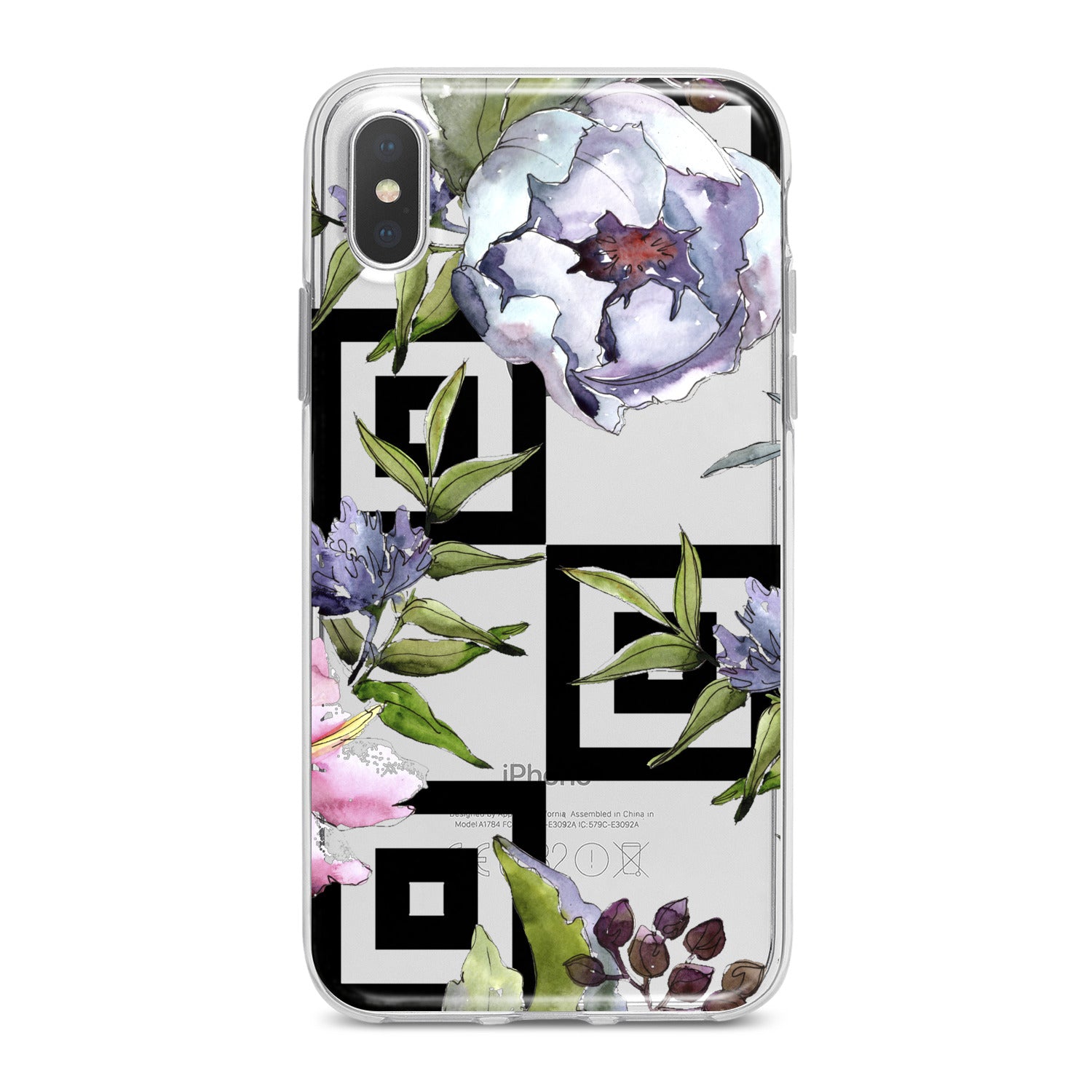 Lex Altern Gentle Peony Phone Case for your iPhone & Android phone.