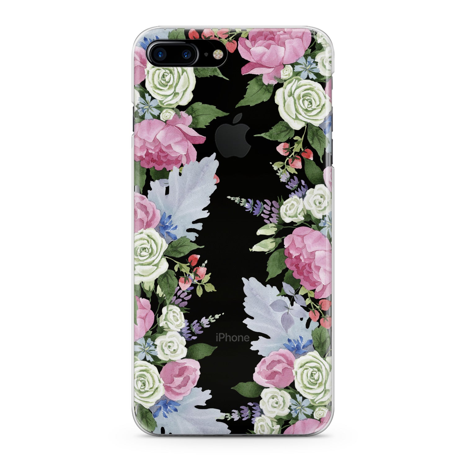 Lex Altern Pink Roses Phone Case for your iPhone & Android phone.