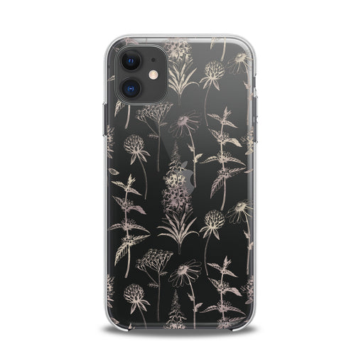 Lex Altern TPU Silicone iPhone Case Wildflowers Graphic