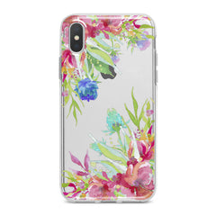 Lex Altern TPU Silicone Phone Case Watercolor Floral Print