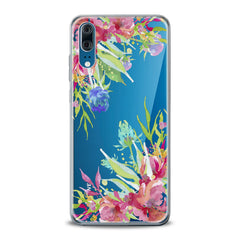 Lex Altern TPU Silicone Huawei Honor Case Watercolor Floral Print