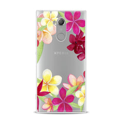Lex Altern TPU Silicone Sony Xperia Case Summer Flowers