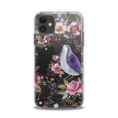 Lex Altern TPU Silicone iPhone Case Floral Bird