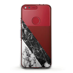 Lex Altern TPU Silicone Phone Case Corner Marble
