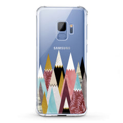 Lex Altern TPU Silicone Samsung Galaxy Case Colored Triangles
