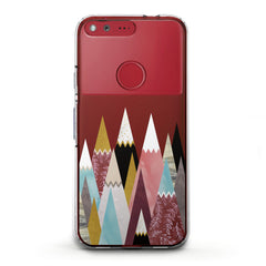 Lex Altern TPU Silicone Phone Case Colored Triangles