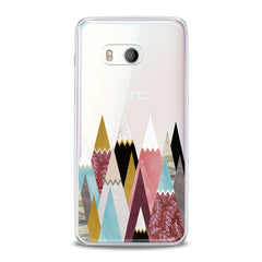 Lex Altern TPU Silicone HTC Case Colored Triangles