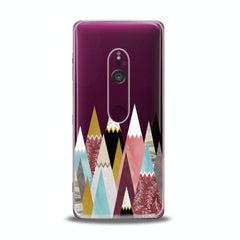 Lex Altern TPU Silicone Sony Xperia Case Colored Triangles