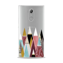 Lex Altern TPU Silicone Sony Xperia Case Colored Triangles