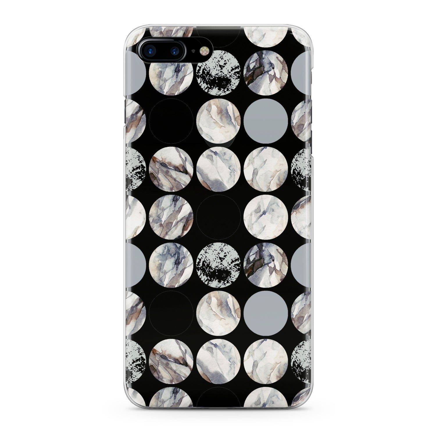 Lex Altern Watercolor Circles Phone Case for your iPhone & Android phone.